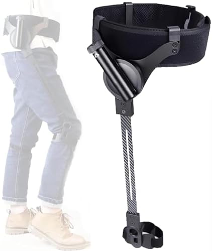 Adjustable Gait Trainer for Stroke Recovery – Exoskeleton Walking Aid for Hemiplegia & Elderly Mobility, Strength Adjustable Rehabilitation Support, Both-Leg Training