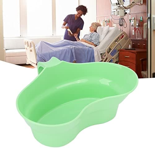 Emesis Basin, Kidney Tray Plastic with Handle, Oral Care Spit Cup Vomit Bowl, Elderly Mouth Wash Toothbrushing Basin, Emesis Cup for Elderly Bedridden