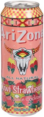 Arizona Kiwi Strawberry Juice Drink , Pack of 24