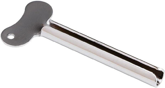 Metal Toothpaste Squeezer Stainless Steel for Key Heart Shaped Tube Dispenser for Home Bedroom Bathroom Accessory Toothpaste Squeezer Stainless Steel Daily Living Tube Squeezing Aids Roller