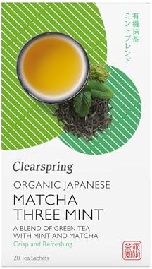 CLEARSPRING Japanese Matcha Mint Tea, 20 CT