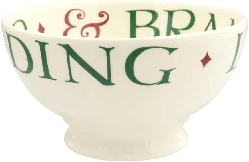 Emma Bridgewater Christmas Toast & Marmalade Lots Of Puddings French Bowl