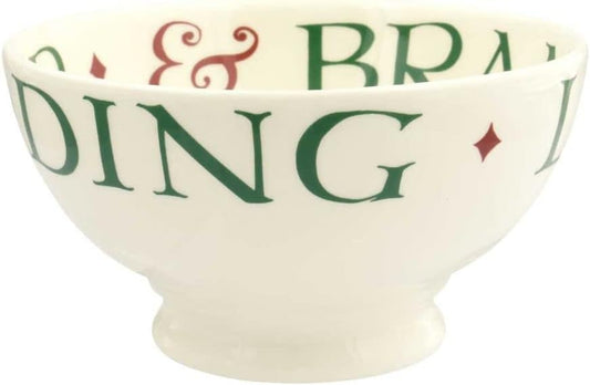 Emma Bridgewater Christmas Toast & Marmalade Lots Of Puddings French Bowl