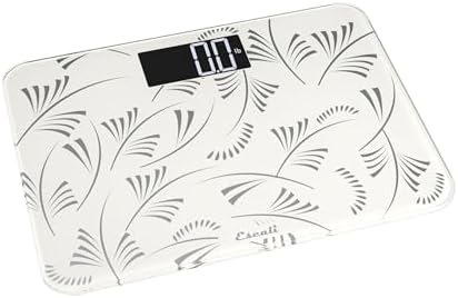 Escali Compact Digital Bathroom Travel Scale for Body Weight with Small Space-Saving Platform and High Capacity of 400 lb, Batteries Included