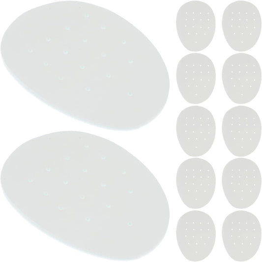 VALICLUD 10pairs Half Insoles Latex Foam Comfortable Forefoot Pads for Men Women Shoe Insoles for Types of Shoes