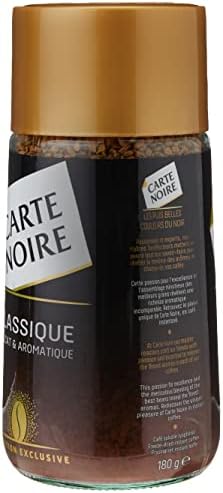 classic soluble coffee carte noire importé de France MAXI FORMAT 180 g
