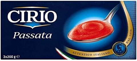 Cirio Smooth Passata Carton 3 x 200g - Pack of 2