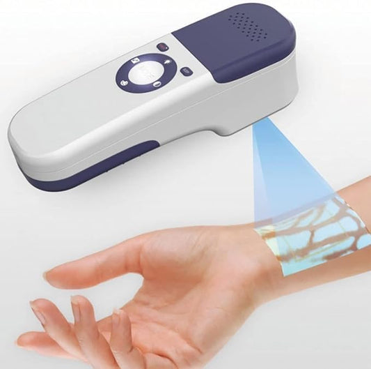 Infrared Vein Finder Viewer, Portable Vein Locator Detector with 7 Color Modes and 5 Level Brightness, Illumination Visualization Lights for Nurses, for Doctor Nurse, Elderly and Children