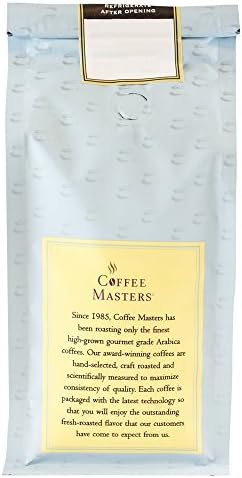 Coffee Masters Flavored Coffee, Nutty Irishman, Ground, 12-Ounce Bags (Pack of 4)