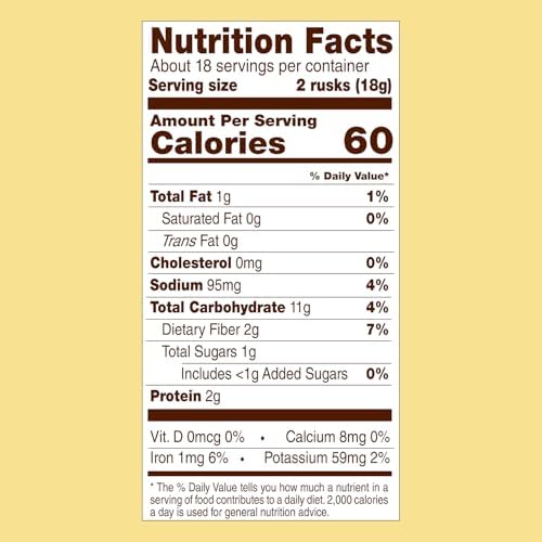 Mulino Bianco Fette Integrali 11.11oz (315g) – Authentic Italian Whole Wheat Toasted Bread – High in Fiber, Perfect for Breakfast, Snacks, and Appetizers – Made with Natural Ingredients and No Palm Oil