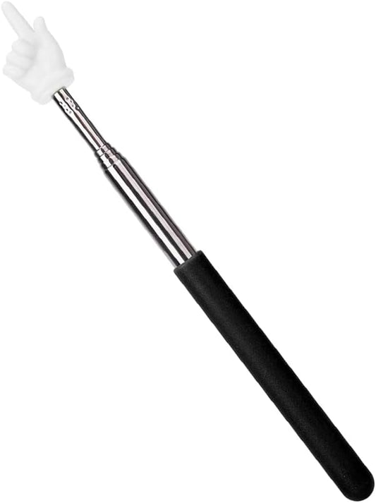 Retractable Finger Pointer Sticks, Foldable Retractable Long Finger Pointer Sticks for Schools, a Classroom Essential.