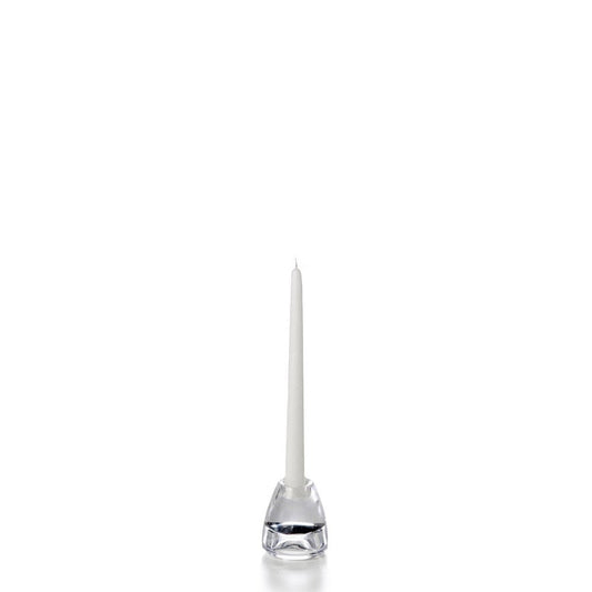 yummi White Taper Candles -10 inch - 12 per Pack