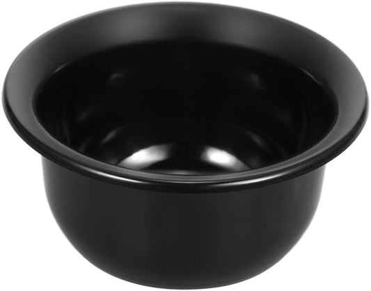 1Pc Men's Plastic Shaving Soap Bowl Reusable Shaving Mug Shaving Cup Smooth Shaving Mug Bowl for Shaving Soap and Cream, Black