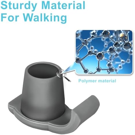 2 Pack Walker Skis Glides for Folding Walkers, Walker Glides for Seniors, Essentials Walker Accessories Mobility Aid Accessory for Seniors