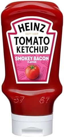 Heinz Tomato Ketchup Smokey Bacon Flavour 400ml