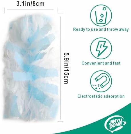 Disposable Duster Refills Heavy Duty Dusters Refills,S wiffer Cleaning Dusters Hand Duster Refills,30 Unscented Dusters