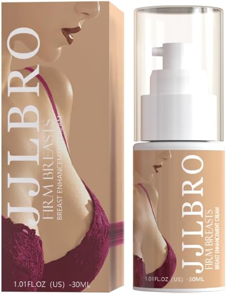 JJLBRO Firm Breast Enhancement Cream for Quick Growth: Enhances, Lifts & Firms Breasts - Unscented, Hypoallergenic Enlargement Gel for Women