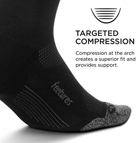 Feetures Compression Knee High Socks - Graduated Compression Socks for Women & Men - (1 Pair)