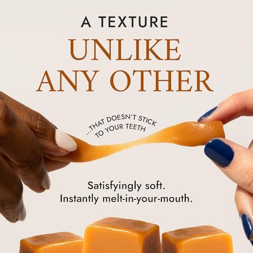 Béquet Caramel - Chewy - Gourmet Caramel Candy - Caramel Candy Individually Wrapped - Made in Montana - Kosher (Star D) and Gluten Free - 24 oz Resealable Pouch