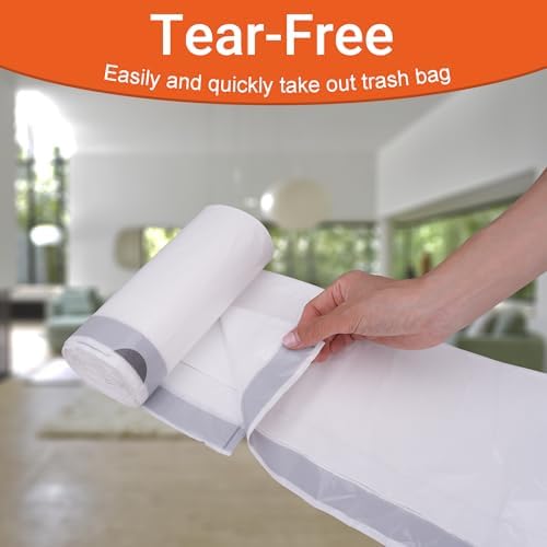 18 Gallon 2 Mil Lemon Scent Heavy Duty Compactor Trash Bags 60 Count Reinforced Drawstring Garbage Liners Fit 18 Gallon Compatible with Kitchenaid, Whirpool, GE 15 Inch Compactors GRAND SAVE!