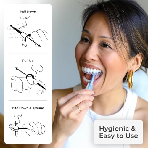 PUL 2-in-1 Aligner Removal Tool and Chewies for Invisalign Aligners, Retainers and Trays - Patented Invisalign Remover Tool for Easy Removal & Secure Fit - Pack of 3, Black