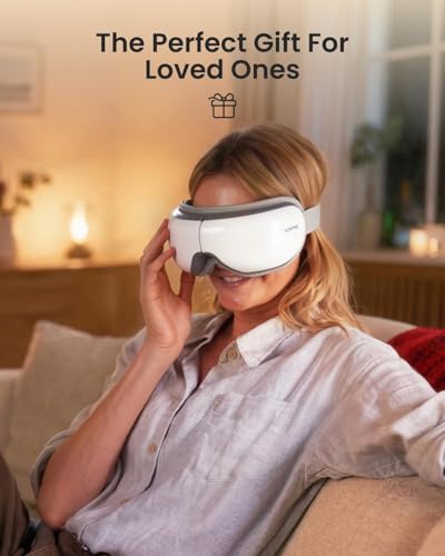 RENPHO Fathers Day Dad Gifts for Men, Eye Massager with Heat, FSA Eligible HSA, Eye Mask for Migraine Relief, Birthday Gift for Women Mom Husband, Sleep Mask for Reduce Strain and Dry Eyes, Eyeris 1