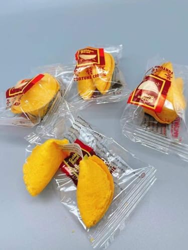 World’s leading Fortune Cookie Manufacturer, Wonton Food Fortune Cookies 100-Pack – Individually Wrapped, Fresh & Fun! Bundled by SUPERDEALS
