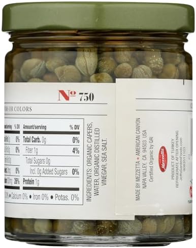 Jeff's Naturals Non-Pareil Capers, 6 Ounce (Pack of 2)