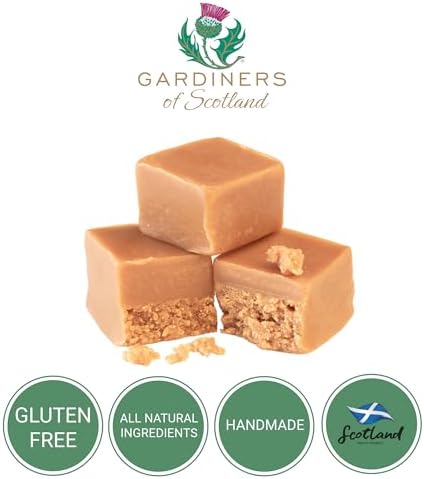 Gardiners of Scotland Handmade Fudge, Steven Brown Francie & Josie McZoo Vanilla Fudge 8.8 Ounce Tin