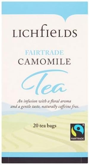 Lichfields Fairtrade Camomile 20 Tea Bags 30g