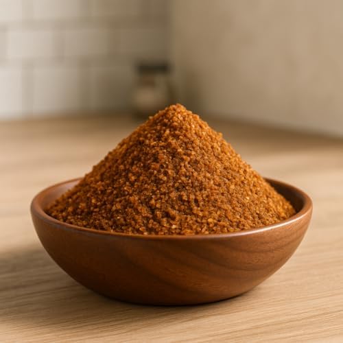 JEB FOODS Suya Spice 8oz - African suya seasoning - sweet flavor, spicy powder, grilled steak seasoning blend (with kuli kuli – grounded roasted peanut cake) (SUYA PEPPER 8oz)