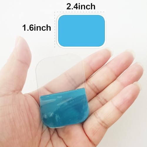 60 Pcs Gel Pads for Abs Stimulator,Gel Sheet Replacement Pads for Abdominal Muscle Trainer, EMS Abdominal Belt,Reusable Ab Workout Toner Belt Accessories