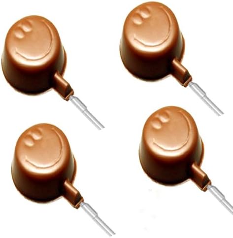 Ghasitaram Gifts Valentines Gift Valentines Day Chocolates for Girlfriend/Boyfriend/Husband and Wife Valentines Special Chocolate Valentines Gifts- Set of 4 Smiley Lollies