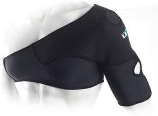 Ultimate Performance Men's Neoprene Shoulder Support, Black, Large