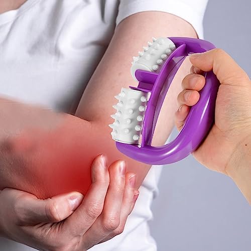 Household Muscle Roller for Arms and Legs Manual Shaped Massage Tool for Muscle Relaxation and Fatigue Relief and Construction