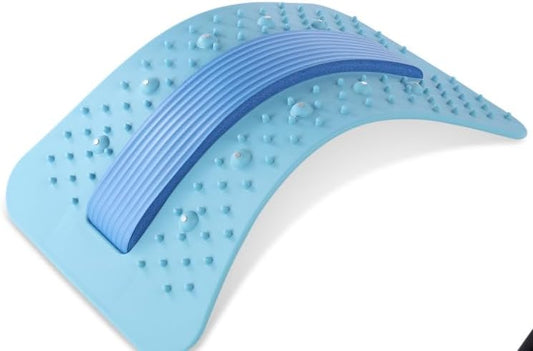 Back Stretcher Lumbar Backs Cracker with Magnet Backs Massager Lower Back Pain Relief Upgraded Multi-Level Support Stretcher Spinal Board Device for Herniated Disc, Sciatica, Scoliosis