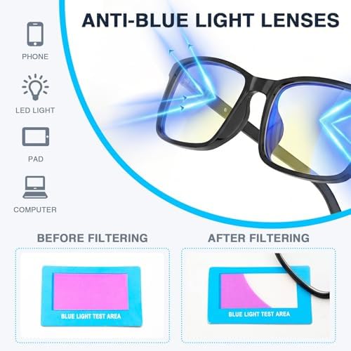DEHOTRE Men's Progressive Multifocal Sunglasses No-Line Sun Readers UV400 TR90 Lightweight Frame for Driving & Outdoor