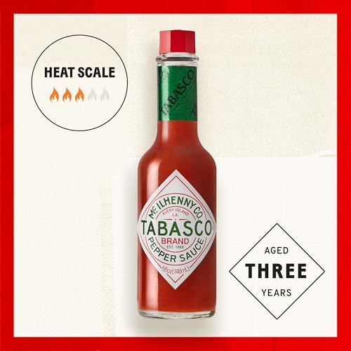 TABASCO® Brand Original Red Pepper Sauce, 5 oz (Pack of 12)