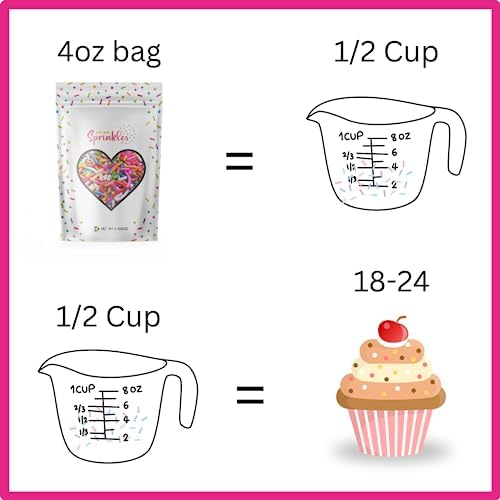 COOL MOM SPRINKLES Pirates Life Sprinkles (4 oz.) – Themed Birthday Sprinkles for Decorating Cakes, Cupcakes, Cookies & Desserts – Mixed in the USA/Gluten-Free