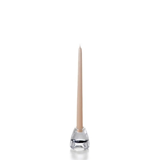 Yummi Sandstone Taper Candles -12 inch - 12 per Pack