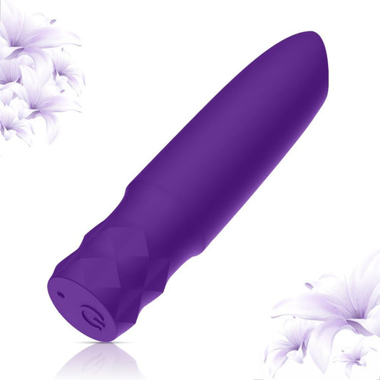 Waterproof 10 Modes Quiet Powerful Handheld Electric Bullet Tool，Bullet Massage Rod Travel Portable Silicone Massage Ball for Women，Pleasure Handheld Personal Bullet Tool for Quick Relaxation P3306
