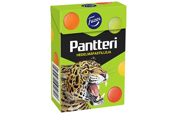 Fazer Pantteri Fruit pastilles Pastilles 32 Boxes of 70g 80oz