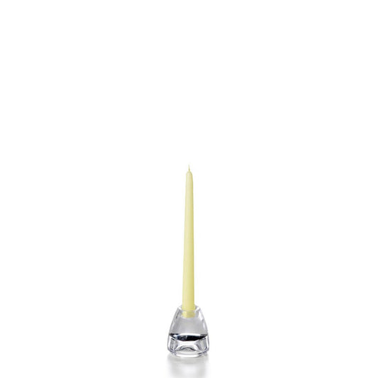 yummi Buttercup Yellow Taper Candles -10 inch - 12 per Pack