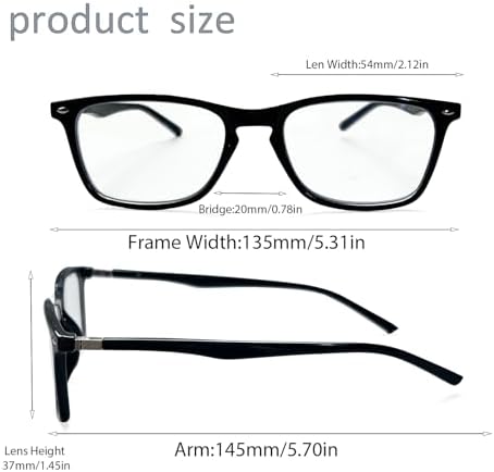 Kerecsen Blue Light Blocking Glasses for Women & Men - Anti Eyestrain Computer Glasses,UV Protection for Gaming/Reading