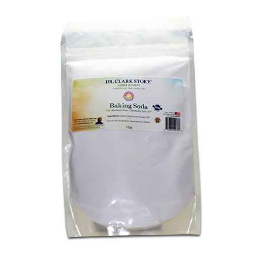 Dr. Clark Store Baking Soda – 1 Cup, Superior Purity, Aluminum-Free & Chemical-Free for Household & Personal Use