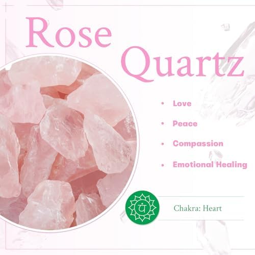 mookaitedecor Natural Rose Quartz Crystal Ball with Wood Stand, Healing Crystals Sphere Sculpture Home Decoration, 1.15"-1.35"