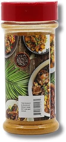 Caribbean Paradise Hot Jamaican Curry Powder, Spicy Curry Powder Seasoning for Curry Chicken, Meat, Seafood, Vegetables, Rice, Stews, 6 oz