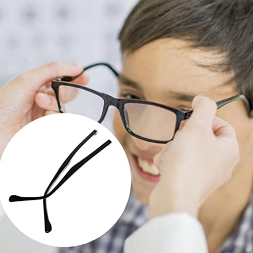 STOBOK Universal Glasses Replacement Arms Eyeglass Repair Temples Metal Eyewear Legs Comfortable Fit for Sunglasses Reading Glasses 5.43In Pair
