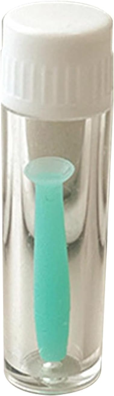 Green Contact Lens Remover Tool, Silicone Plunger for Soft and Hard Lenses, Multipurpose Accessory Soft Contact Lens Helper Tool (1)