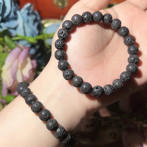 Handmade 8mm Beaded Bracelets For Men Protection Bracelet For Women Chakra Feng Shui Stretchy Handmade Lucky Money Stretchy Crystal Bracelets Best Gifts